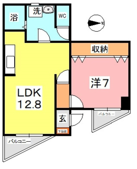 【間取り】 | KM大元駅前