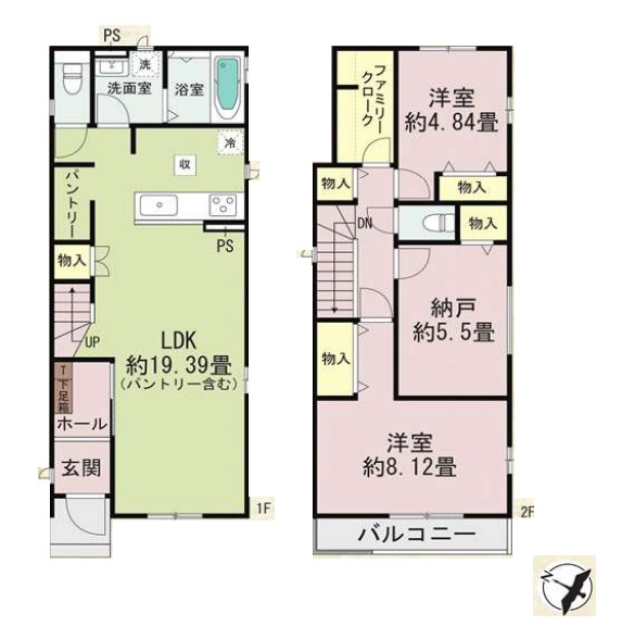 上尾市東今泉６番　新築一戸建て　ハートフルタウン　D