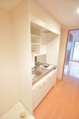 大阪市都島区東野田町１丁目の賃貸マンションのキッチン