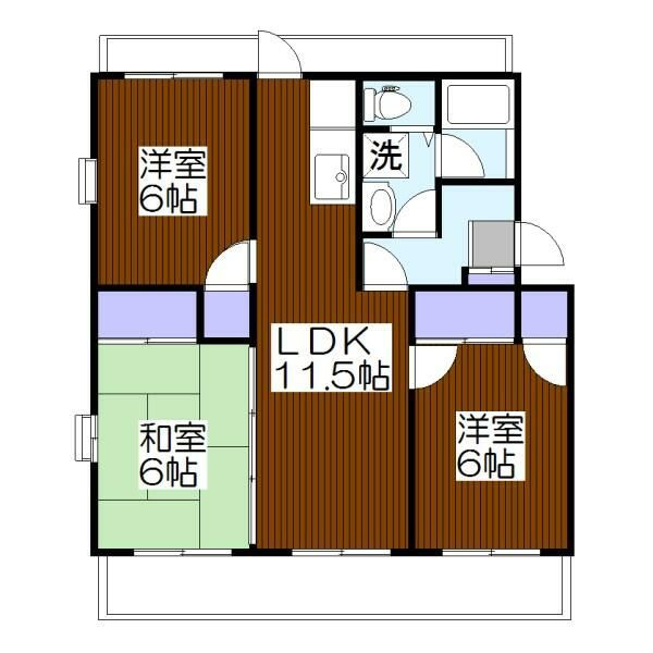 グランドール（大倉山）の間取り