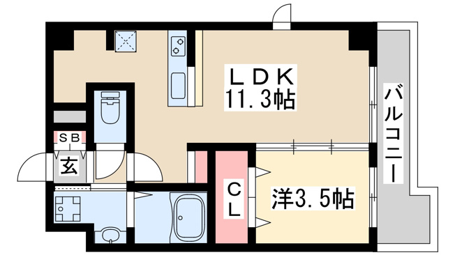 【間取り】 | ラウレア（豊津町）