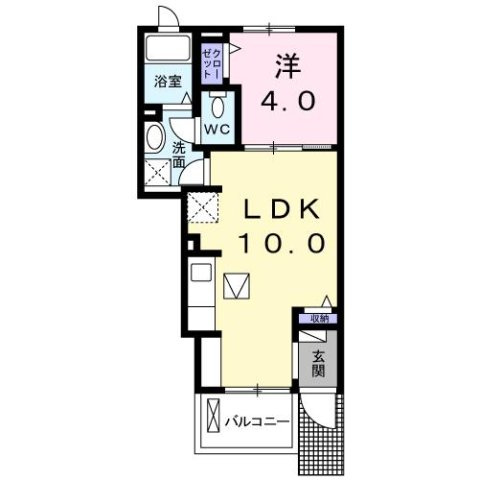 アリエッタⅠの間取り