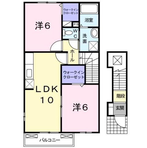 ＥＶＥＲＧＲＥＥＮ　Ｍ．Ｔ．の間取り