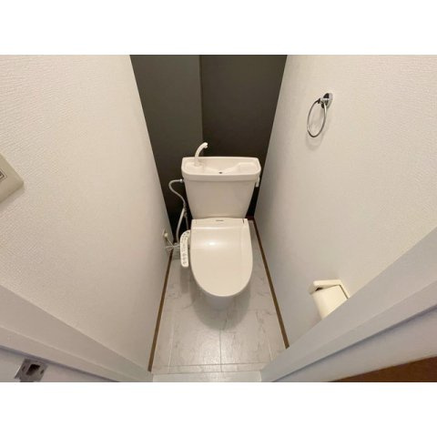 ヴィラ・オトンヌAのトイレ|落ち着いたトイレです