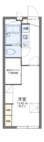 レオパレスファミーユの間取り