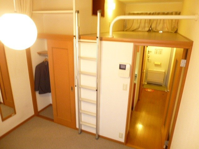 レオパレスＫＭＹ前橋の内装|ロフトがついています
