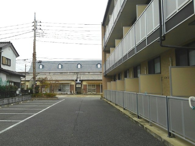 レオパレスあらまきの外観|外観は落ち着いています