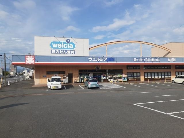 エクラの周辺|ウエルシア薬局天川大島店まで900m