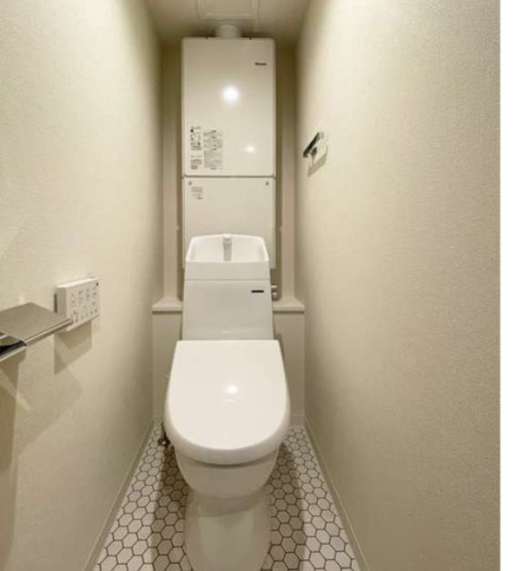 ウェルスクエアイズム駒込のトイレ|シンプルで使いやすいトイレです