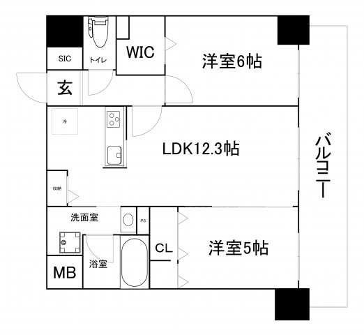 【間取り】 | ハナミズキ福島