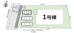 戸塚区深谷町 新築戸建 4690万円の区画図