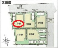 【区画図】 | Terrechez乙訓郡大山崎町１期 | 区画図