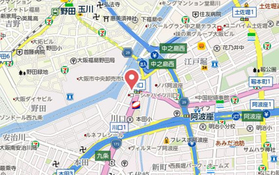 【地図】 | エステムコート中之島GATEII