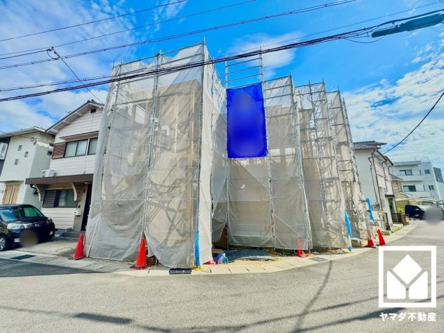 宇治市五ケ庄大林　1期の外観|8月11日　現地写真更新