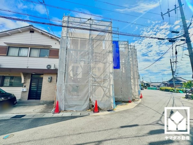 宇治市五ケ庄大林　1期の外観|8月11日　現地写真更新