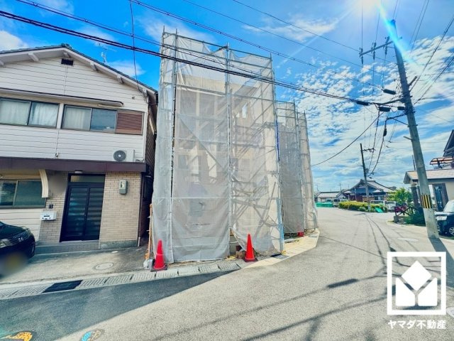 宇治市五ケ庄大林　1期の外観|8月11日　現地写真更新