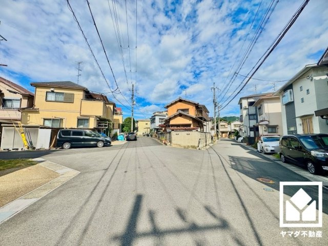 宇治市五ケ庄大林　1期の前面道路含む現地写真|8月11日　現地写真更新