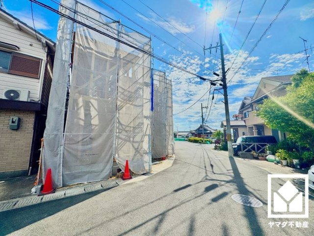 宇治市五ケ庄大林　1期の外観|8月11日　現地写真更新