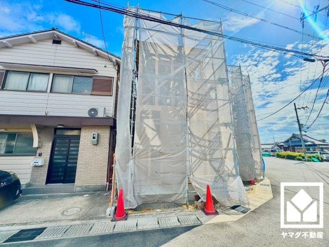 宇治市五ケ庄大林　1期の外観|8月11日　現地写真更新