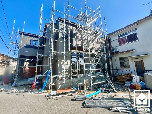 宇治市五ケ庄大林　1期の外観|8月11日　現地写真更新