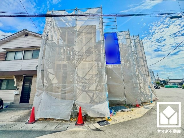 宇治市五ケ庄大林　1期の外観|8月11日　現地写真更新