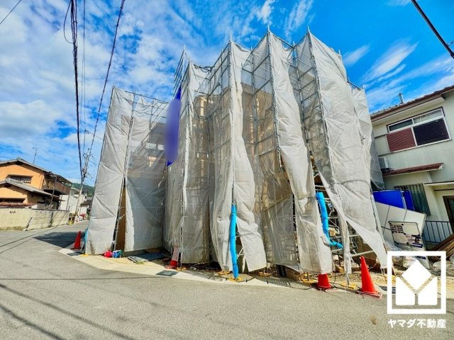宇治市五ケ庄大林　1期の外観|8月11日　現地写真更新