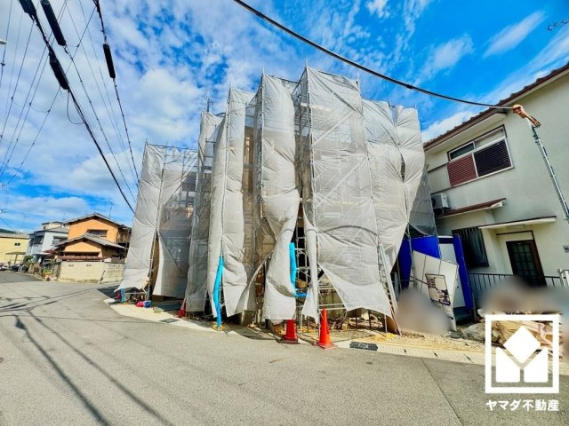 宇治市五ケ庄大林　1期の外観|8月11日　現地写真更新