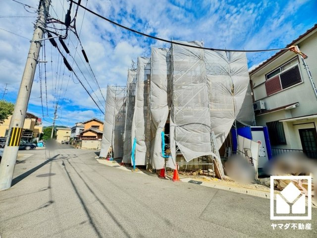 宇治市五ケ庄大林　1期の外観|8月11日　現地写真更新
