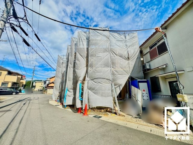 宇治市五ケ庄大林　1期の外観|8月11日　現地写真更新
