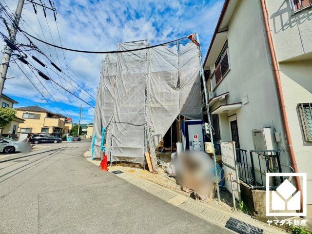 宇治市五ケ庄大林　1期の外観|8月11日　現地写真更新