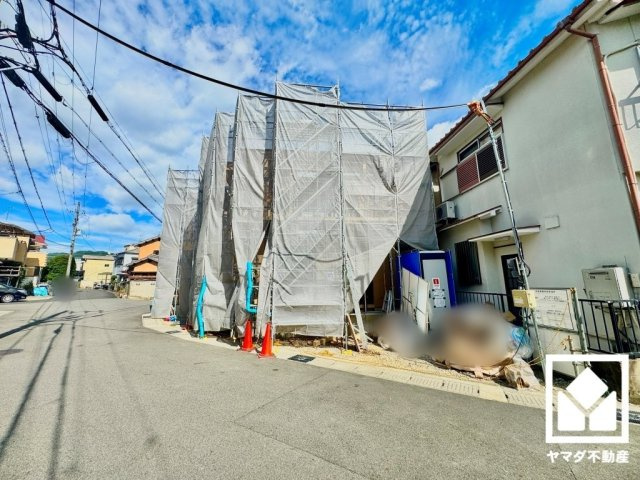 宇治市五ケ庄大林　1期の外観|8月11日　現地写真更新