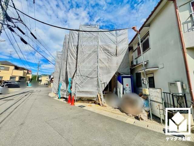 宇治市五ケ庄大林　1期の外観|8月11日　現地写真更新