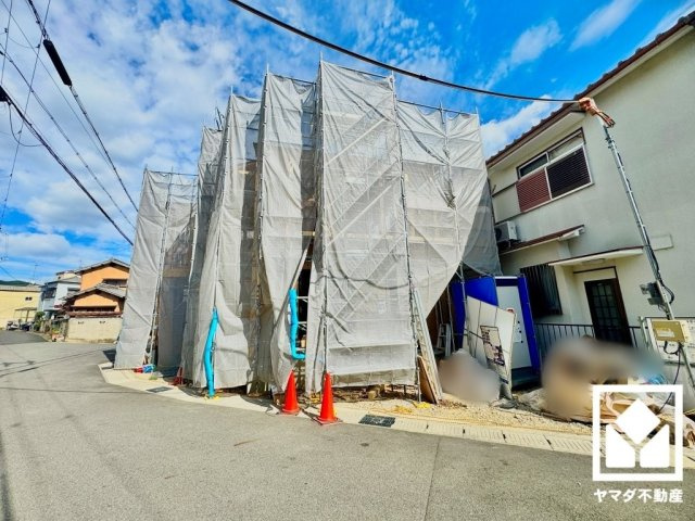 宇治市五ケ庄大林　1期の外観|8月11日　現地写真更新