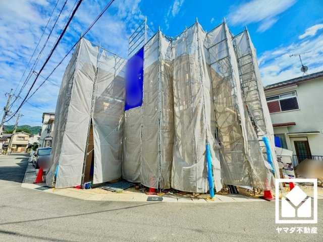 宇治市五ケ庄大林　1期の外観|8月11日　現地写真更新
