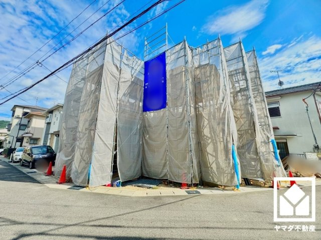 宇治市五ケ庄大林　1期の外観|8月11日　現地写真更新