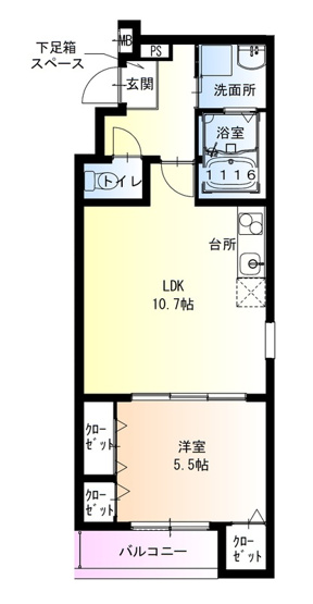 【間取り】 | フジパレス高石加茂