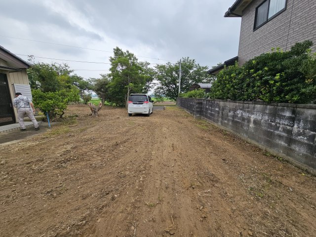 旭ヶ丘中古戸建ての庭