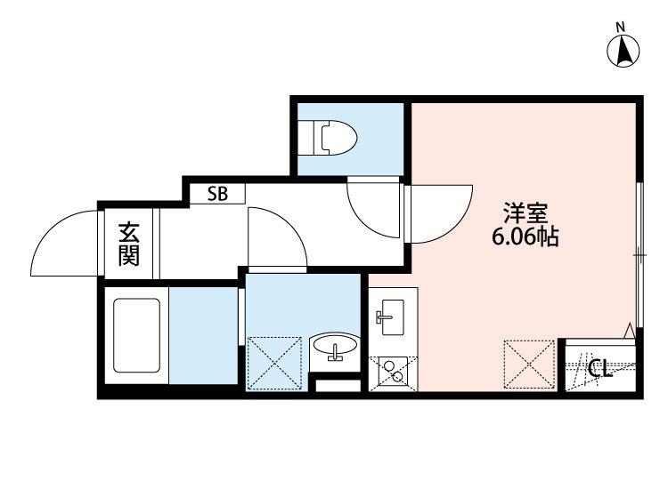 オリーブ舎人(オリーブトネリ)の間取り