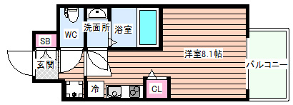 【間取り】 | セレニテ十三ミラク