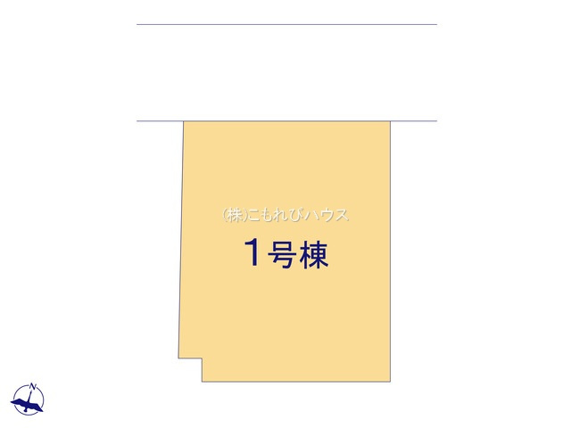 上尾市二ツ宮　新築一戸建て　リーブルガーデン　01の区画図|1号棟