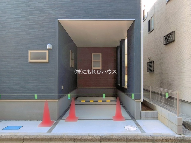 上尾市二ツ宮　新築一戸建て　リーブルガーデン　01の駐車場|撮影：'26/07/09