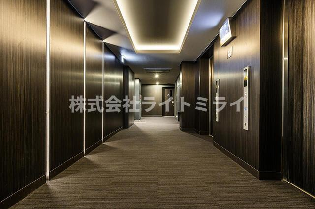 パークスフィア牛込神楽坂のロビー