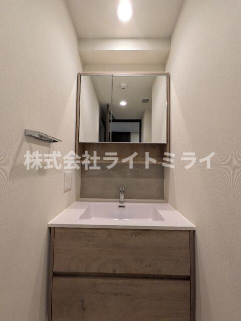 レジディア高田馬場の洗面所