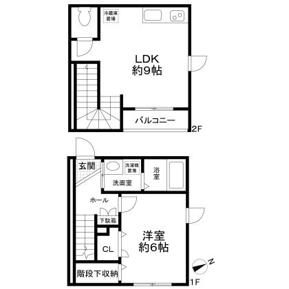 【間取り】 | ＳＡＫＵＲＡＳ　ＴＥＲＲＡＣＥ