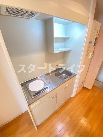 大阪市淀川区三国本町２丁目の賃貸マンションのキッチン