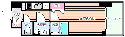 【間取り】 | エスリードレジデンス大阪グランノースⅠ