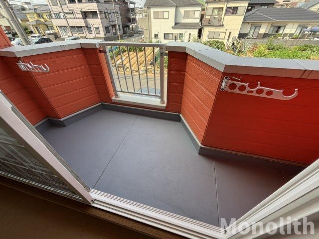 ぺリプエストⅠ番館のバルコニー