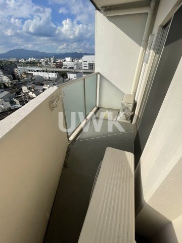 エステムプラザ京都聚楽第　粋邸のバルコニー