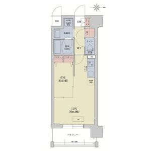 リシュドール梅小路の間取り