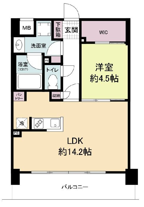 ブランシエスタ山科大塚の間取り